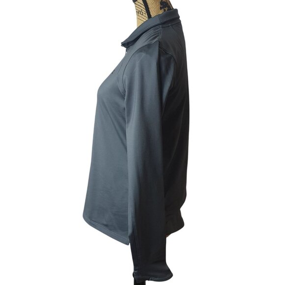 Under Armour Womens Pullover M Gray Tech Half-Zip Long Sleeve Runners Sporty - Picture 5 of 8